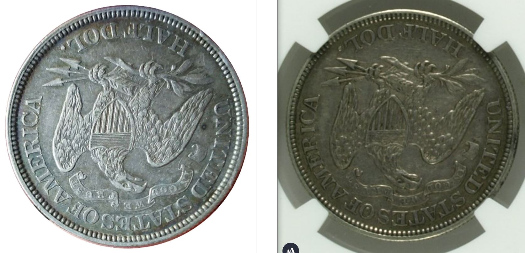 1867-50c-Liberty-Seated-Half-Dollar-Vs.-Heymikep's-Registry-Coin